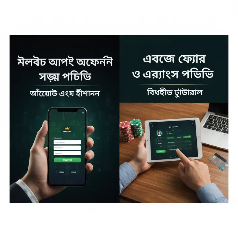 Melbet account registration and app setup guide